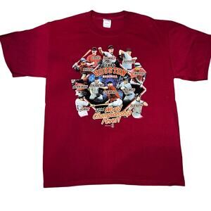 Vintage 2005 World Championship fever Houston baseball graphic T-Shirt  large